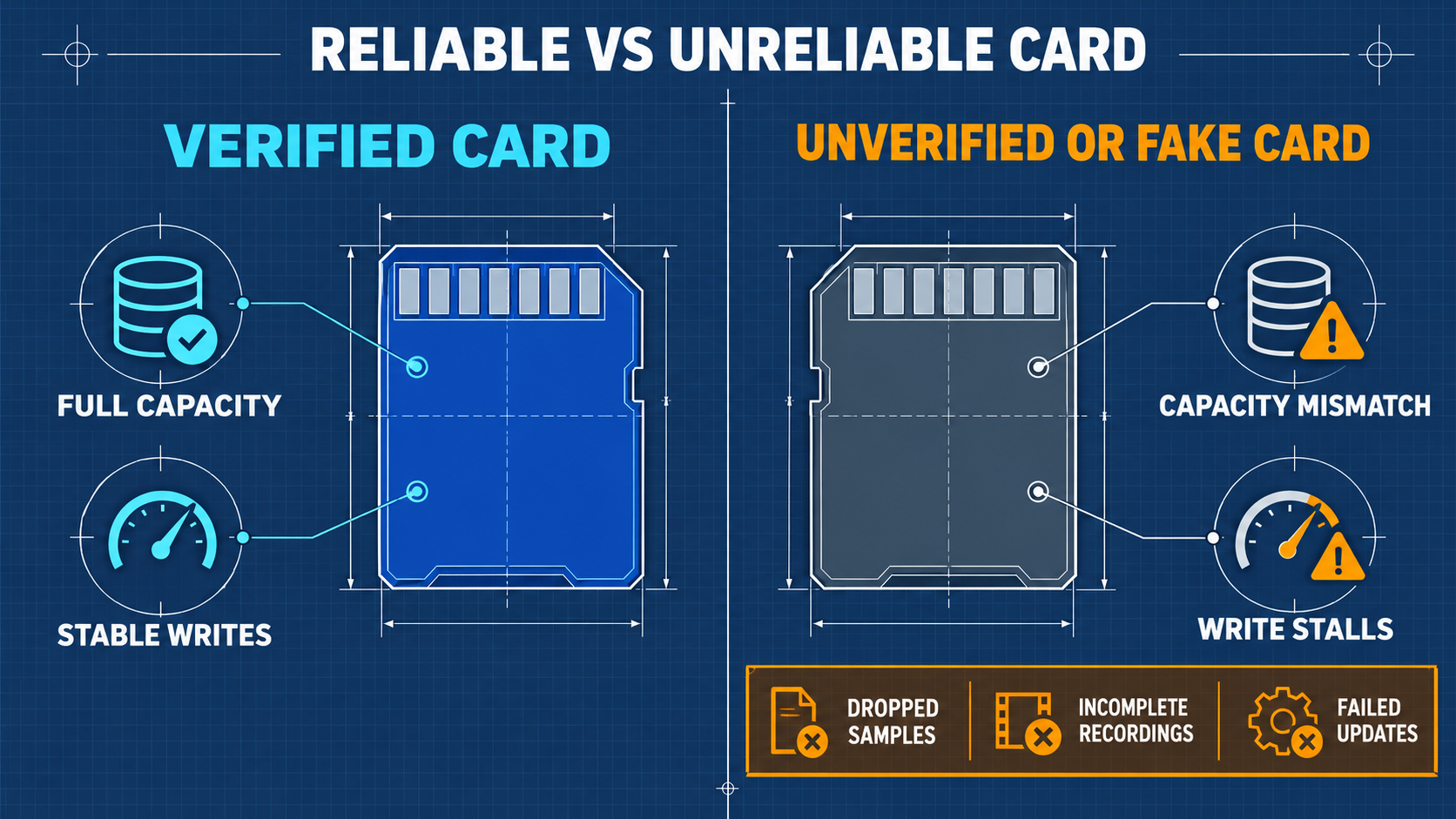Memory Card Class and Buffer Underrun Comparison