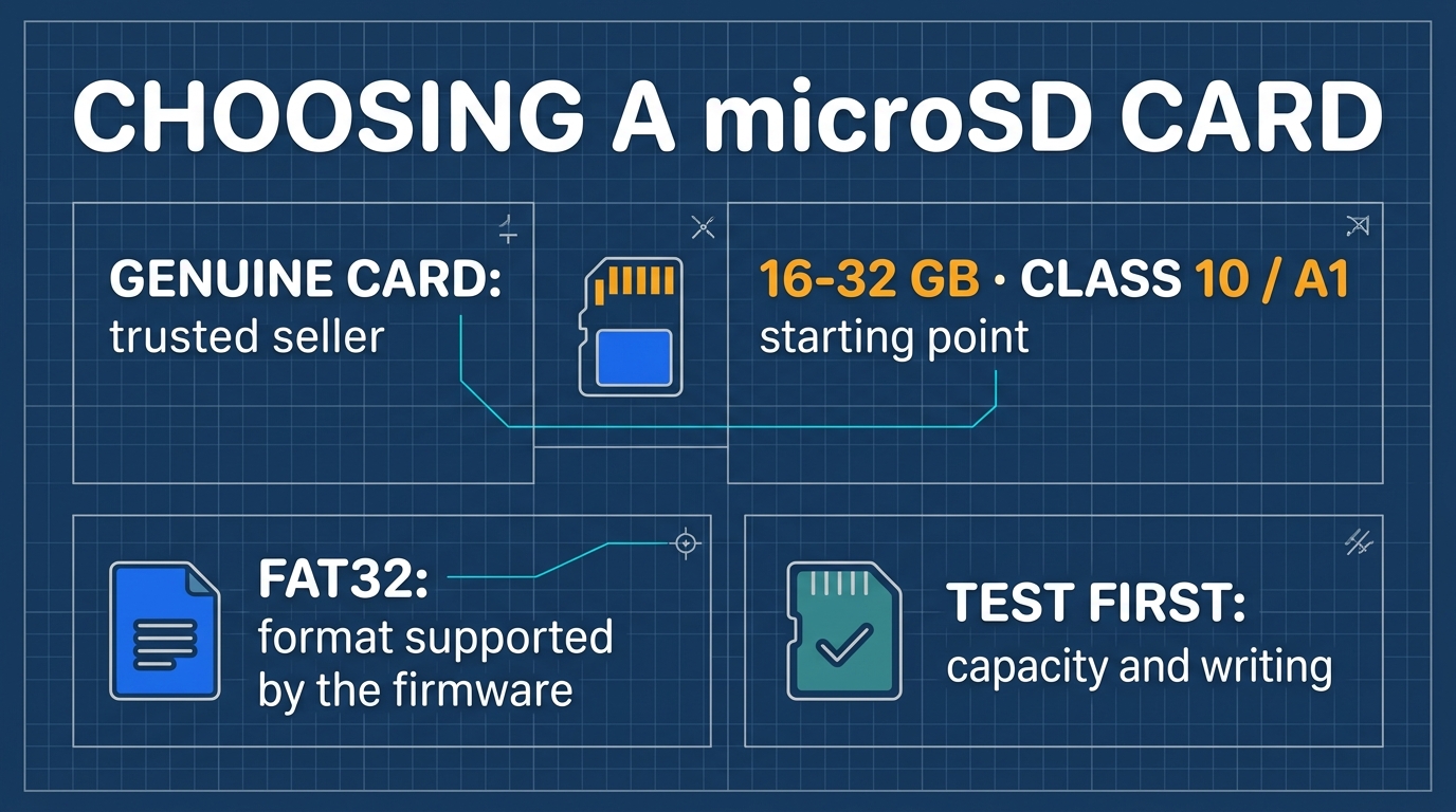 MicroSD Selection Criteria and Compatibility